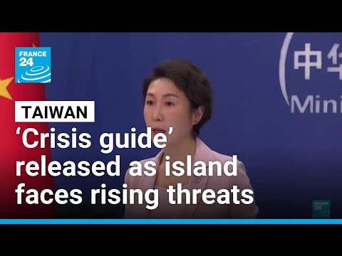 YouTube video thumbnail: Taiwan Rolls Out ‘Crisis Guide’ as Island Braces for Disasters and China Threats
