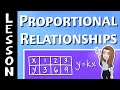 Proportional Relationships and Constants