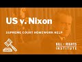 Watergate Scandal and Executive Privilege