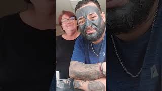 Meu marido fazer tratamento rosto limpa ! 🤣🤣🤣🤣🤣🤣🤣🤣