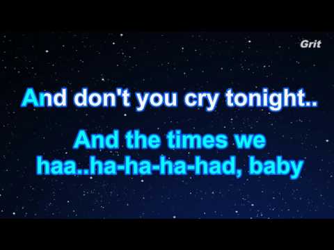 Don’t Cry – Guns N’ Roses Karaoke【No Guide Melody】