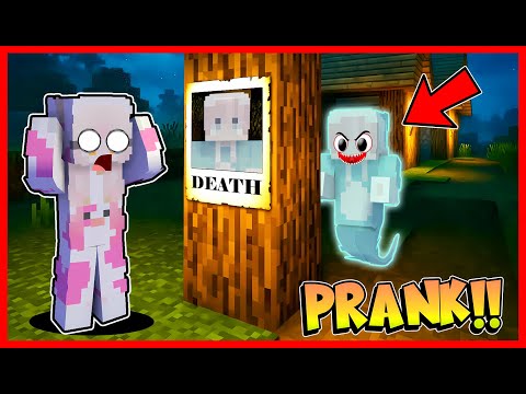ATUN BERUBAH MENJADI HANTU DAN PRANK MOMON !! Feat @sapipurba Minecraft