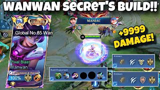 BUILD RAHASIA WANWAN YANG LAGI SERING AKU PAKE! COBA BUILD INI PASTI DAPAT MANIAC & SAVAGE | MLBB