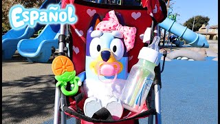 Bluey Giant Smelly Diaper for Baby in the Park | Bluey Toy Fun | Bluey Dolls