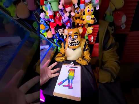Draw What You Want To Win Ep 42 #shorts #clawmachine #arcade #fnaf #italianbrainrot