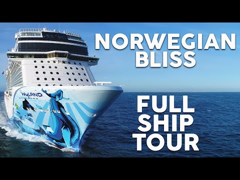 NCL BLISS FULL WALKTHROUGH SHIP TOUR 2024 | NORWEGIAN CRUISE LINE