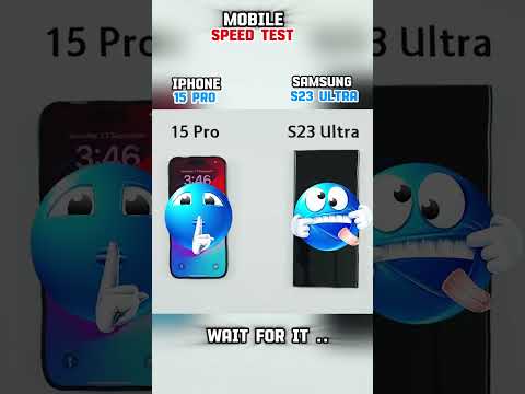 ⚡☠️IPHONE 15 PRO VS SAMSUNG S23 ULTRA SPEED TEST!!