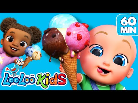 Ice Cream - S6EP4 - Compilation Songs for Kids - LooLoo Kids Songs for Kids