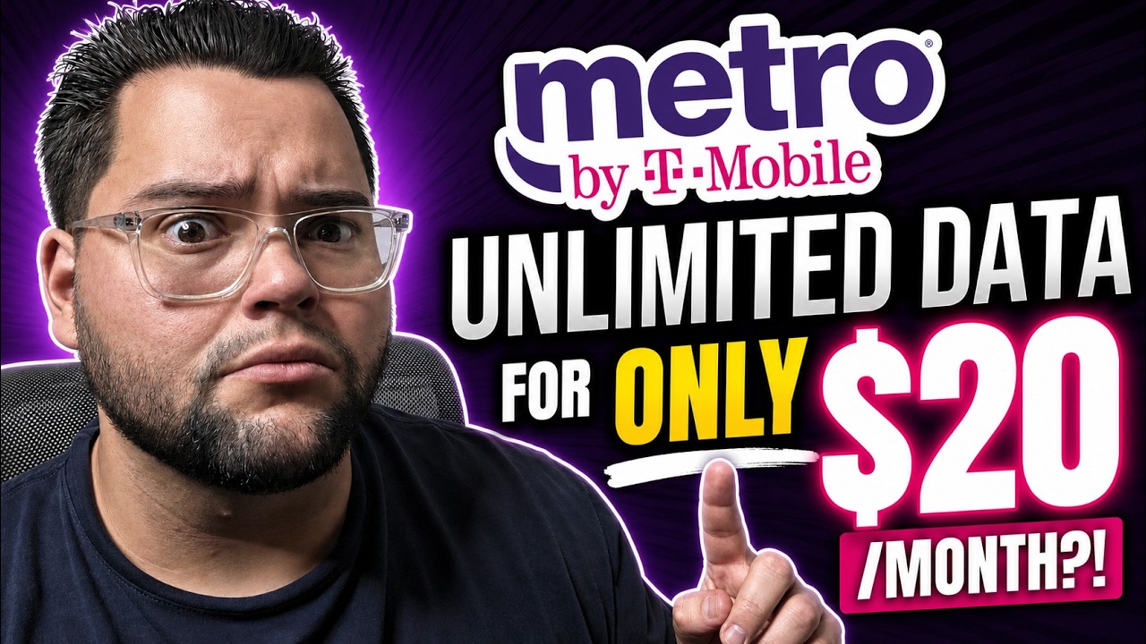 Metro by T-Mobile Unlimited Data for ONLY $20/Month?!