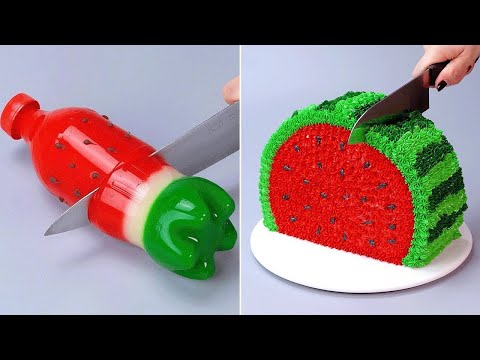 Top Delicious Watermelon Cake Hacks | So Yummy Cake Ideas | Easy Fruitcake Compilation