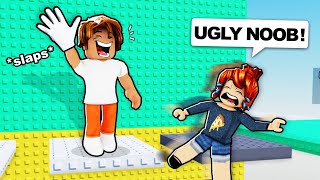 Trolling in ULTIMATE Roblox Slap Tower!