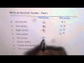 Decimal Representation and Conversion