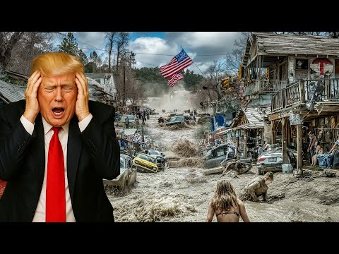 AMERIKA HANCUR DITERJANG BENCANA! Texas Lenyap Disapu Banjir Bandang, Trump Panik Minta Pertolongan!