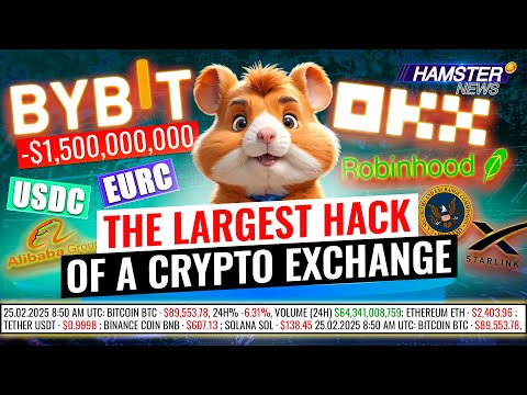 Bybit hit by $1.5B ETH theft, OKX fined $505M, Starlink races with Chinese rivals ⚡️ Hamster News