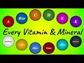 Nutrient Functions and Roles