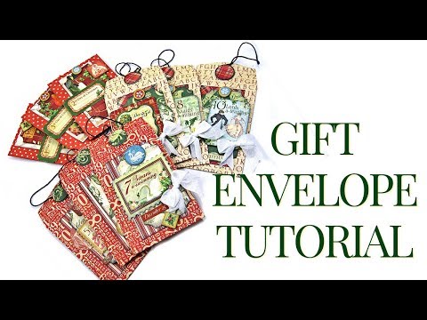 [Tutorial] Gift Tag Envelopes Club G45 Vol 11...