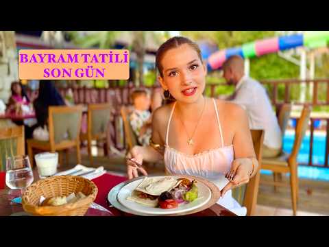Bayram Tatili Vlog Part 3 Son Gün. Ecrin Su Çoban