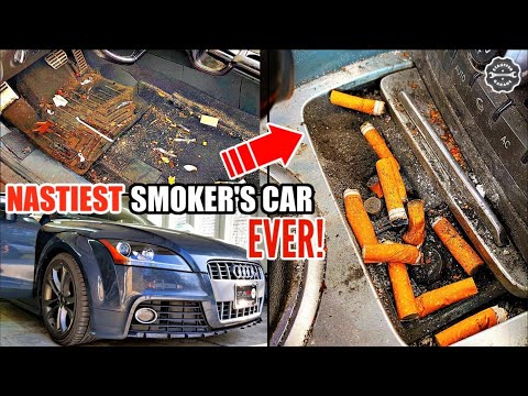 Restoring A Smoker's Disgusting Audi TT | Car Detailing Restoration