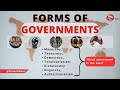 Understanding Forms of Government