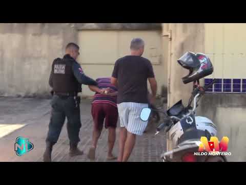 Policiais civis à paisana prendem foragido do estado do Tocantins por homicídio.