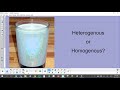 Properties of Mixtures and Substances