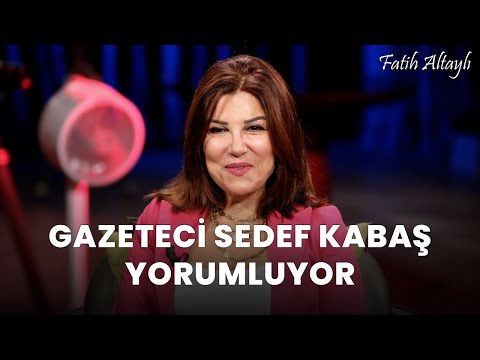 Fatih Altaylı YORUMLAYAMIYOR: "Aydınlık" / Sedef Kabaş yorumluyor