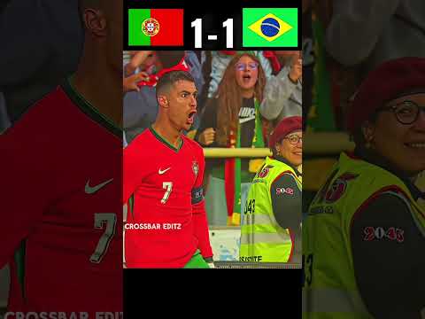 Unbelievable Moments ☠️🏆 | Portugal VS Brazil Imaginary 2026 World Cup Final | #ronaldo vs #neymar