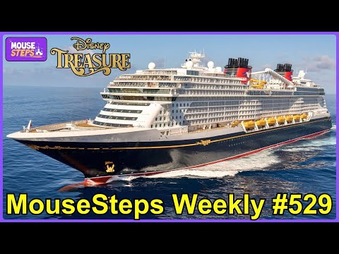 MouseSteps Weekly 529 Disney Treasure Cruise Overview - Haunted Mansion Parlor, Tale of Moana Show +