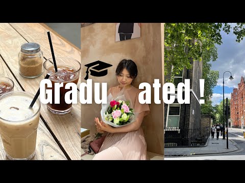 UCL Graduation day vlog🎓💐 moving out, last days in London