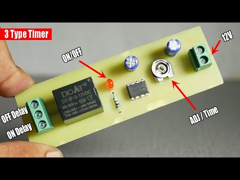 Top 3 Most Popular Timer Circuit Make very simple