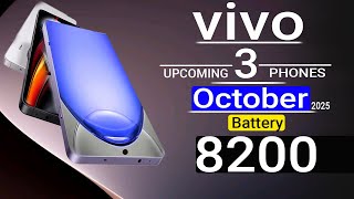 Vivo Top 3 UpComing Phones October 2025 ! Price & Launch Date in india