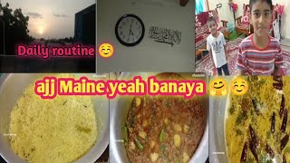 Hydrabadi style khichdi kheema katta ke recipes with vlog| indian mom busy routine kids of 4#vlog 
