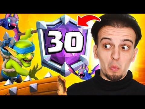 MON NOUVEAU DECK LADDER EST BEAUCOUP TROP FORT SUR CLASH ROYALE !!