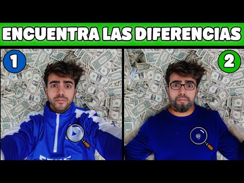 Encuentra Las Diferencias De Los Youtubers 😵‍💫🔥! Test De Agilidad Visual! Adivina con esta Trivia