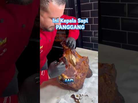 Mereka suka makan kepala #shorts #food #fyp #grilled #sapipanggang #headcow #infounik