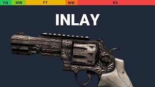 R8 Revolver Inlay Wear Preview