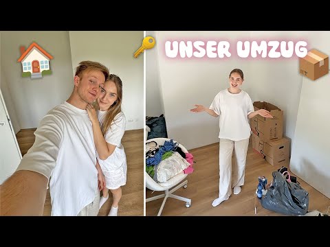 Wir ziehen endgültig um😍🏠 Wohnung ist leer - Umzugsvlog