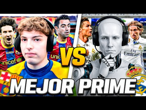 BARCA PRIME vs. MADRID PRIME SEGUN LA IA (INTELIGENCIA ARTIFICIAL) - SABE MAS QUE YO???
