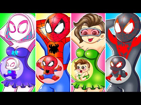 Brewing Up Cute Babies? Cute Baby Pregnant - Marvel's Spidey and His Amazing Friends