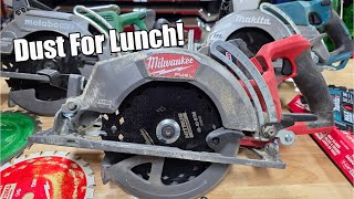The Dustiest Saw Ever? Milwaukee Gen 2 Rear Handle Circular Saw 2930-21HD