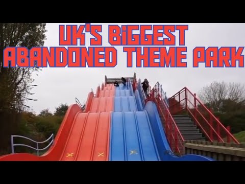 Exploring The UK's Biggest Abandoned Theme Park Almost Goes Terribly Wrong