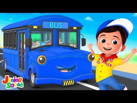 버스 바퀴가 돌고 돌아요! 🚍 재미있는 동요 부르기! 🚗 신나는 탈것 노래 부르기! Kids TV