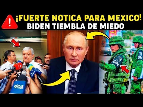 TRISTE NOTICIA PARA EEUU! CLAUDIA PIDE IMPACTANTE FAVOR A RUS1A ENVÍA REGALO A MEXICO AMLO AGRADECE