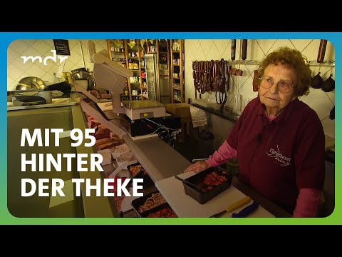 Wurst als Familiensache: "Oma Inge" schmeißt Fleischerei in Großbothen | MDR um 4 | MDR