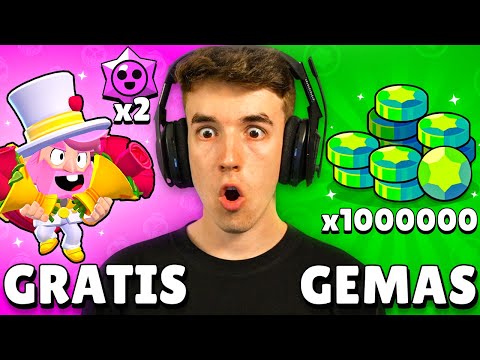 NUEVA SKIN *2 HIPERCARGAS* Y 1.000.0000 GEMAS *GRATIS* en BRAWL STARS