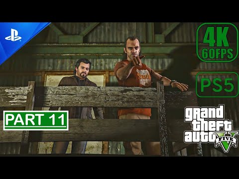 GTA V PS5 - Gameplay Walkthrough (60FPS 4K) Part 11 No Commentary