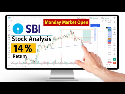 SBI Stock Analysis 📈 for Swing Trading and Intraday | Monday Share Market Open