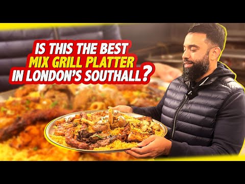 Is this the best | Mix Grill Platter (meat feast) in London's Southall | Mandi & Biriyani house!