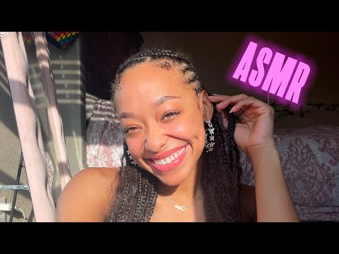 ASMR | PLAYING IN MY BRAIDS ✨🦋