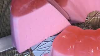 DELICIA DE FRESA CON 2 INGREDIENTE. Postre economico / postre de 2 ingredientes